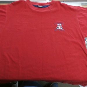 Arizona Wildcats Men's Shirt Size XL Red #8850